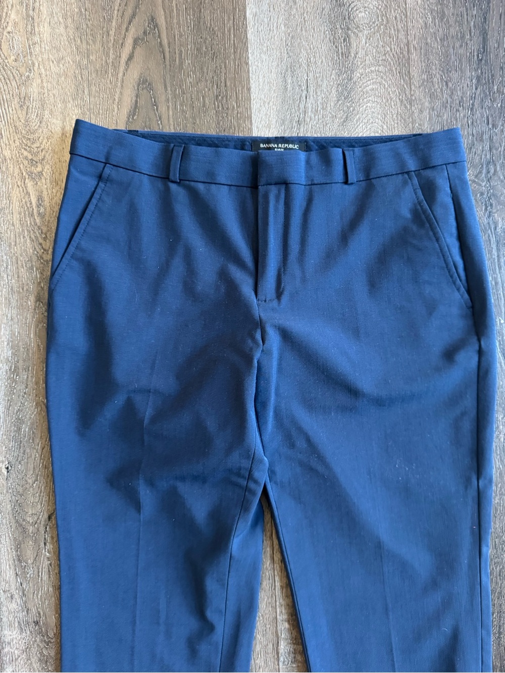 Banana Republic Navy Ryan Dress Pants Women’s Size 8 - Picture 3 of 8